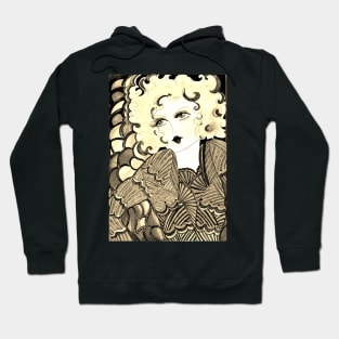 BLONDE DOLLY FLAPPER ,,,House of Harlequin Hoodie